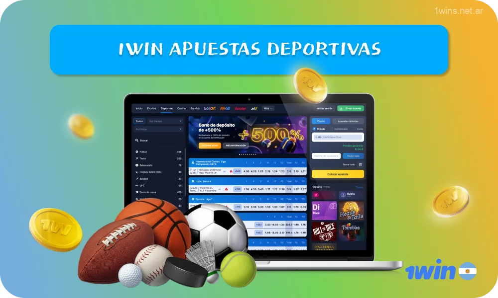1win Argentina ofrece a los jugadores una variedad de opciones de apuestas deportivas, incluyendo más de 30 deportes y alrededor de 1.000 eventos diarios, con acceso a apuestas pre-partido y en vivo