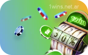 1win Argentina Casino ofrece cashback de hasta el 30% de las pérdidas del juego de tragaperras, donde el porcentaje depende de la cantidad de la apuesta semanal