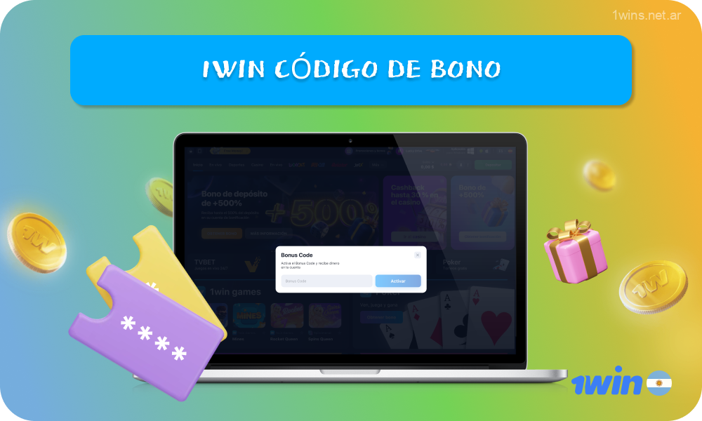 Al utilizar el código de bono 1win, los jugadores de Argentina pueden aumentar el monto del paquete de bienvenida y recibir fondos de juego adicionales