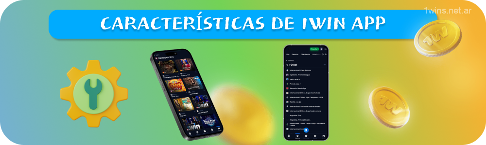 La aplicación 1win Argentina para Android e iOS ofrece una cómoda experiencia de juego con funciones optimizadas para el uso móvil, además de las ventajas añadidas de las notificaciones push y una mayor seguridad