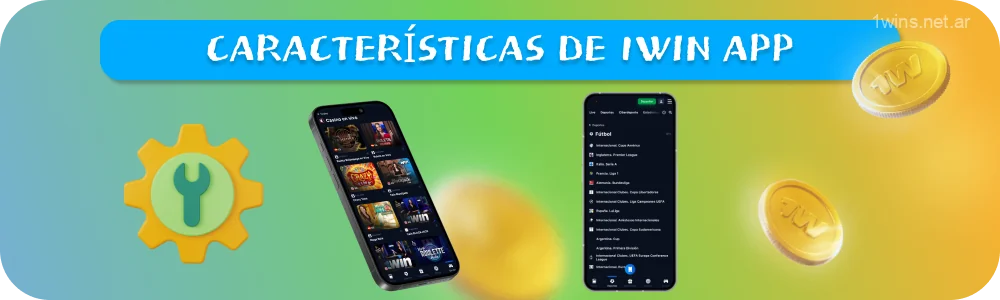 La aplicación 1win Argentina para Android e iOS ofrece una cómoda experiencia de juego con funciones optimizadas para el uso móvil, además de las ventajas añadidas de las notificaciones push y una mayor seguridad