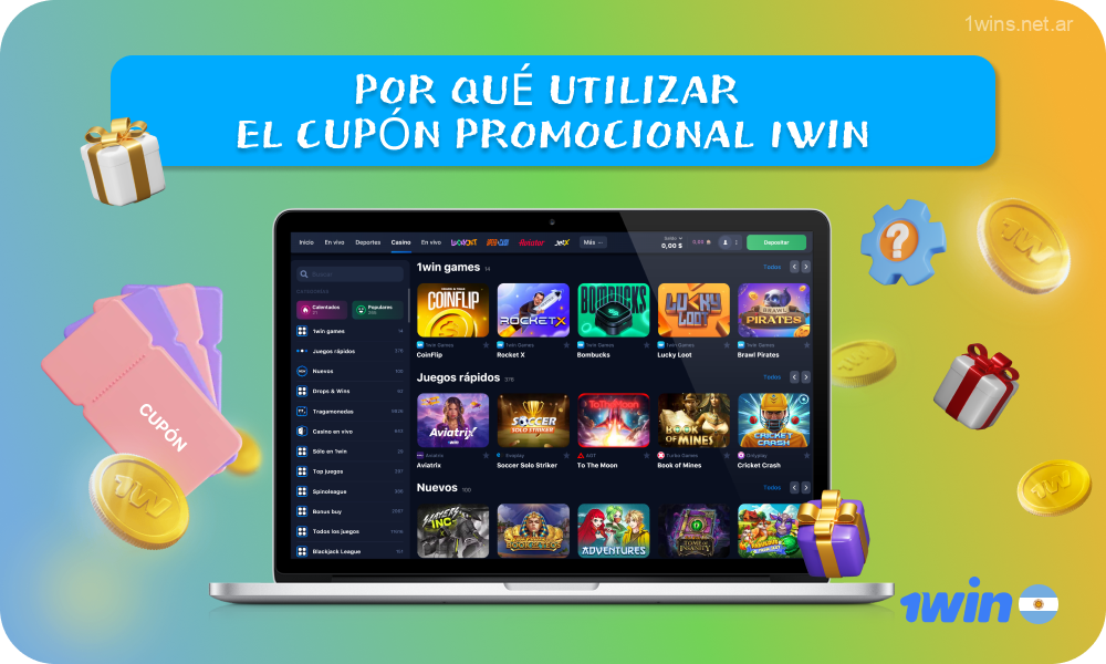 El uso del código promocional de 1win Argentina proporciona un paquete de bonificación exclusivo del 500% para jugadores argentinos con un mínimo esfuerzo