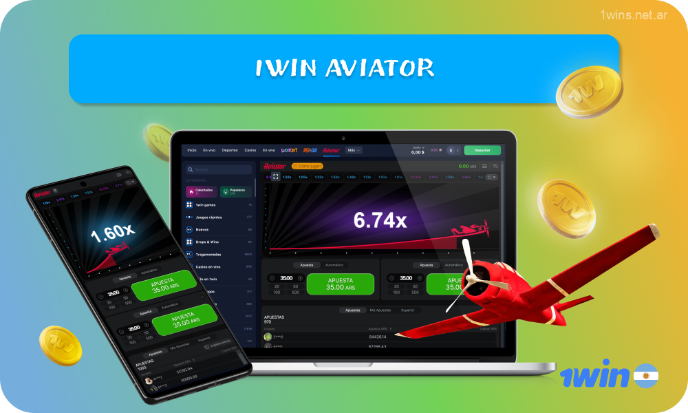 El popular juego Aviator en el casino de juegos online 1win Argentina es un éxito entre los usuarios gracias a reglas simples, rondas rápidas y la oportunidad de jugar con dinero real