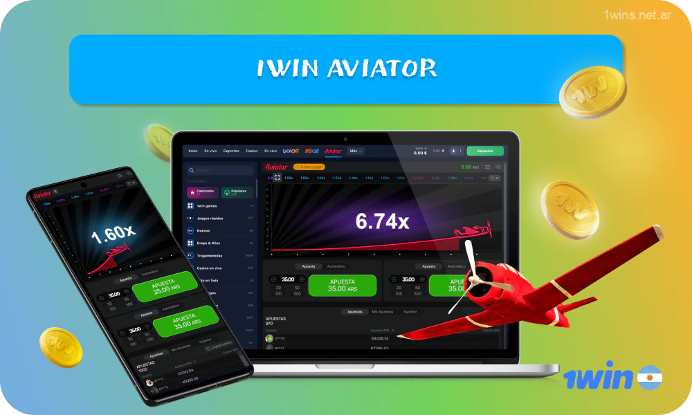 El popular juego Aviator en el casino de juegos online 1win Argentina es un éxito entre los usuarios gracias a reglas simples, rondas rápidas y la oportunidad de jugar con dinero real