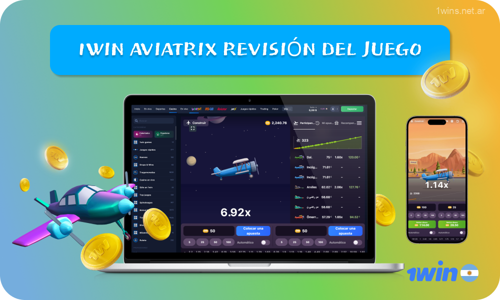 El emocionante juego crash 1win Aviatrix es un éxito entre los jugadores de Argentina y les permite ganar hasta 10.000 veces sus apuestas