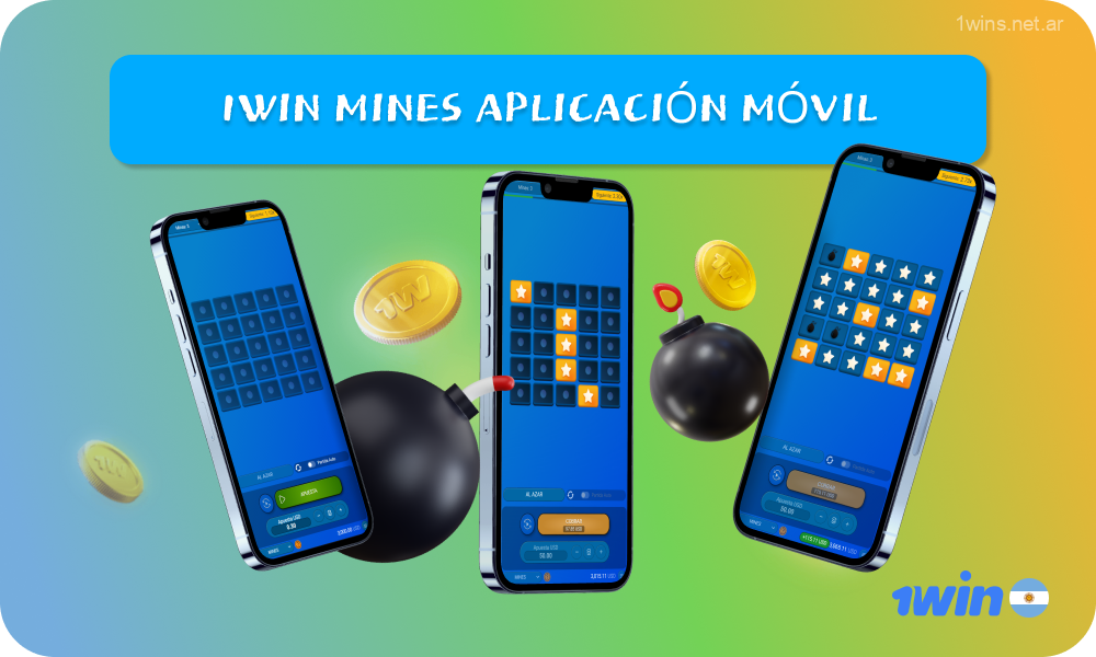 La aplicación móvil 1win Mines en Argentina permite a los jugadores jugar Mines en dispositivos Android e iOS, ofreciendo la comodidad de jugar en cualquier lugar