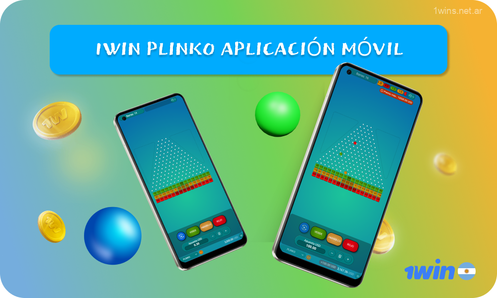 Los jugadores de Argentina pueden descargar la aplicación móvil 1win Plinko para dispositivos iPhone y Android con una interfaz sencilla, excelente rendimiento y adaptación a diferentes tamaños de pantalla, similar a la versión de escritorio