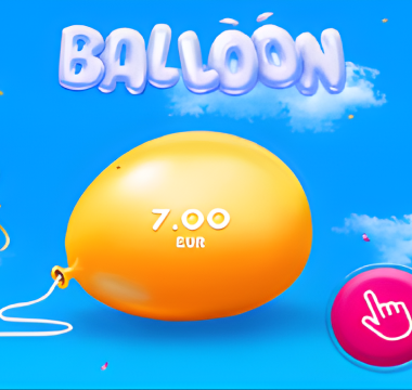 Juego Balloon en 1win casino Argentina