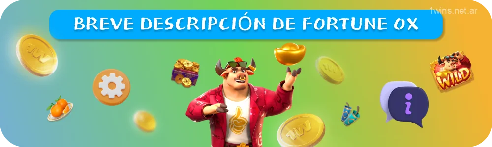 En el juego Fortune Ox 1win, los jugadores argentinos pueden recolectar combinaciones ganadoras de varios personajes temáticos que ofrecen pagos de hasta 2000x