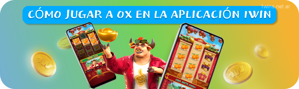 Para jugar Fortune Ox en un smartphone, los argentinos deben descargar e instalar la aplicación móvil 1win para Android o iOS