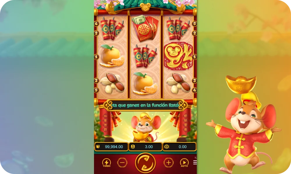 Los jugadores de 1win Argentina Casino pueden jugar a la emocionante tragamonedas Fortune Mouse usando el modo de demostración sin perder dinero real