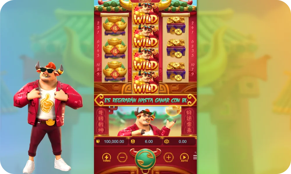 Los jugadores argentinos pueden jugar y explorar la tragamonedas Fortune Ox en modo demo sin perder dinero real en el sitio web y la aplicación móvil de 1win