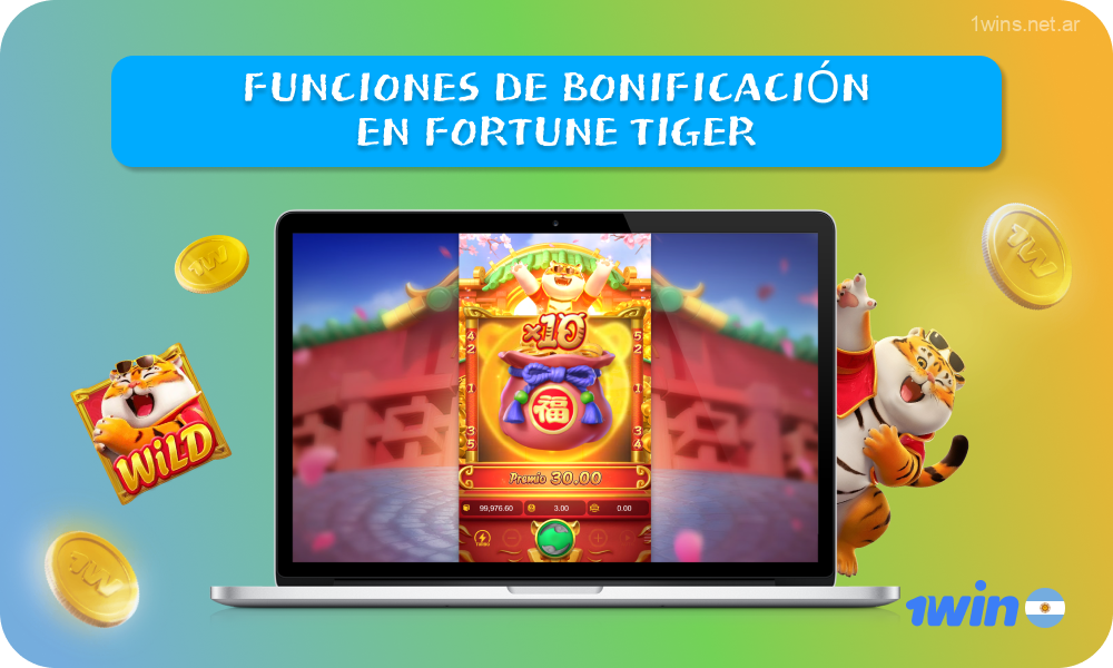 Las funciones de bonificación en la emocionante tragamonedas Fortune Tiger en el sitio web del casino 1win ayudan a los jugadores a ganar más