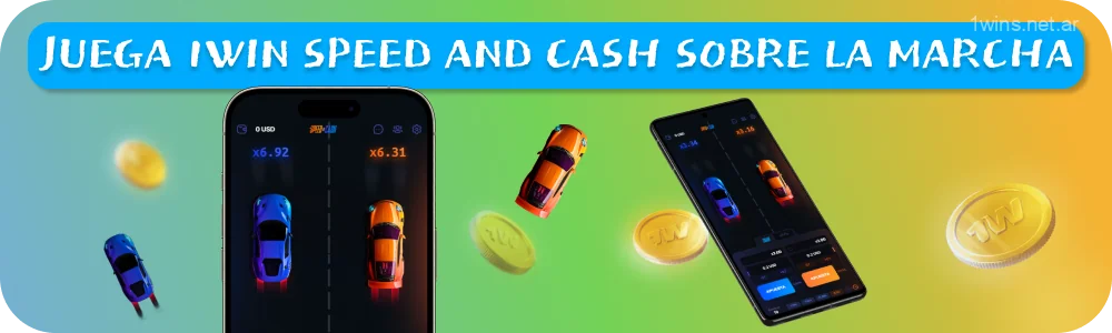 Los jugadores en Argentina pueden descargar la aplicación móvil 1win para Android o iOS y jugar Speed ​​and Cash en cualquier momento y lugar que les resulte conveniente