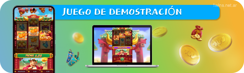 La versión demo del juego Fortune Ox en 1win casino no está disponible para jugadores en Argentina sin fondos en la cuenta del juego