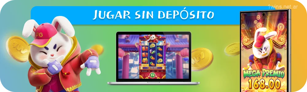 Para comenzar a jugar la versión demo de Fortune Rabbit en 1win casino, los jugadores en Argentina deben registrarse en el sitio y realizar un depósito, ya que el acceso al juego sin dinero real no está disponible