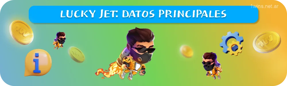 Reglas claras, jugabilidad sencilla y mecánicas de crash se combinan con éxito en el juego Lucky Jet, popular entre los argentinos, en el sitio web 1win