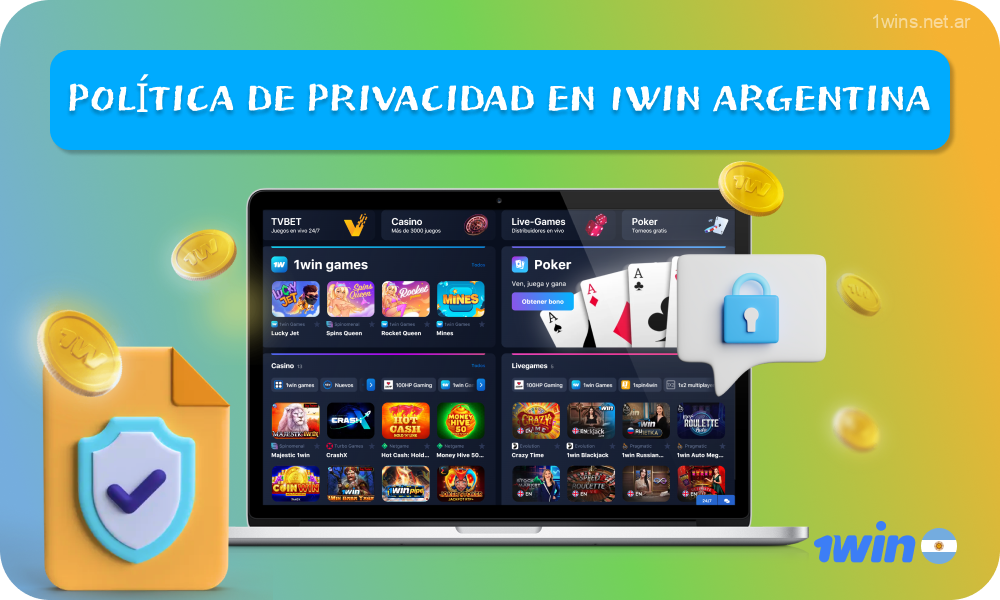 El sitio web de 1win Argentina contiene una Política de Privacidad que contiene información sobre el uso y procesamiento de los datos personales de los usuarios