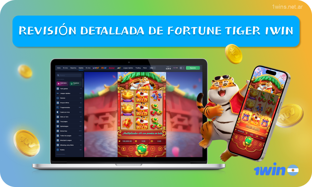 La emocionante tragamonedas Fortune Tiger es popular en el casino 1win entre los usuarios argentinos