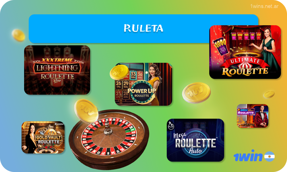 La sección de casino en vivo de 1win ofrece más de 200 variantes de ruleta, incluidas versiones clásicas y personalizadas, para adaptarse a los intereses de todos los jugadores argentinos