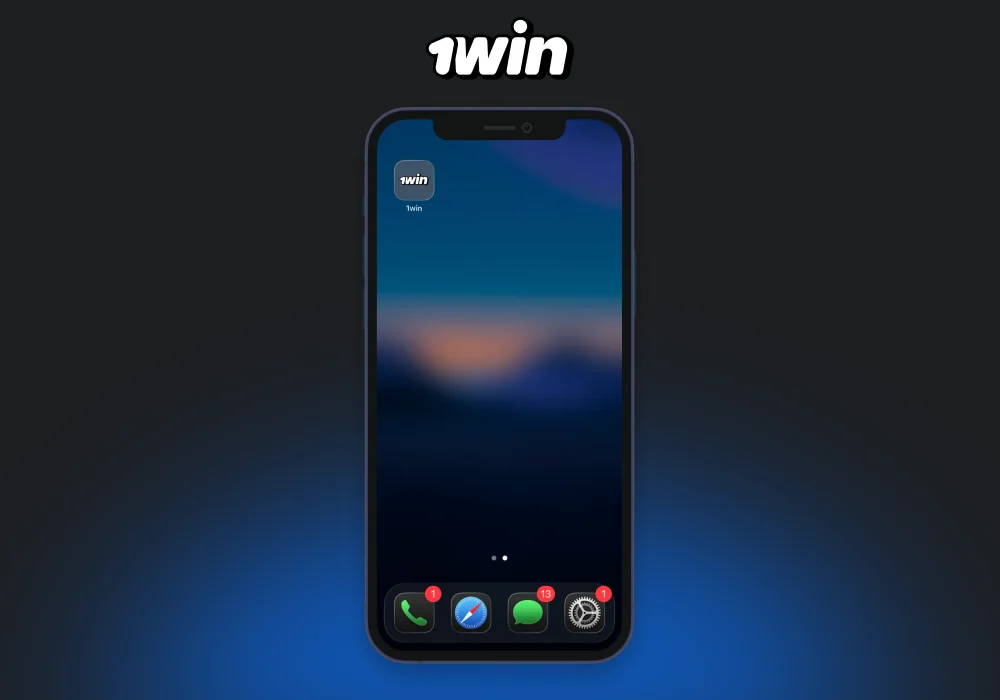 El acceso directo a la aplicación 1win casino aparecerá en la pantalla principal del dispositivo iOS