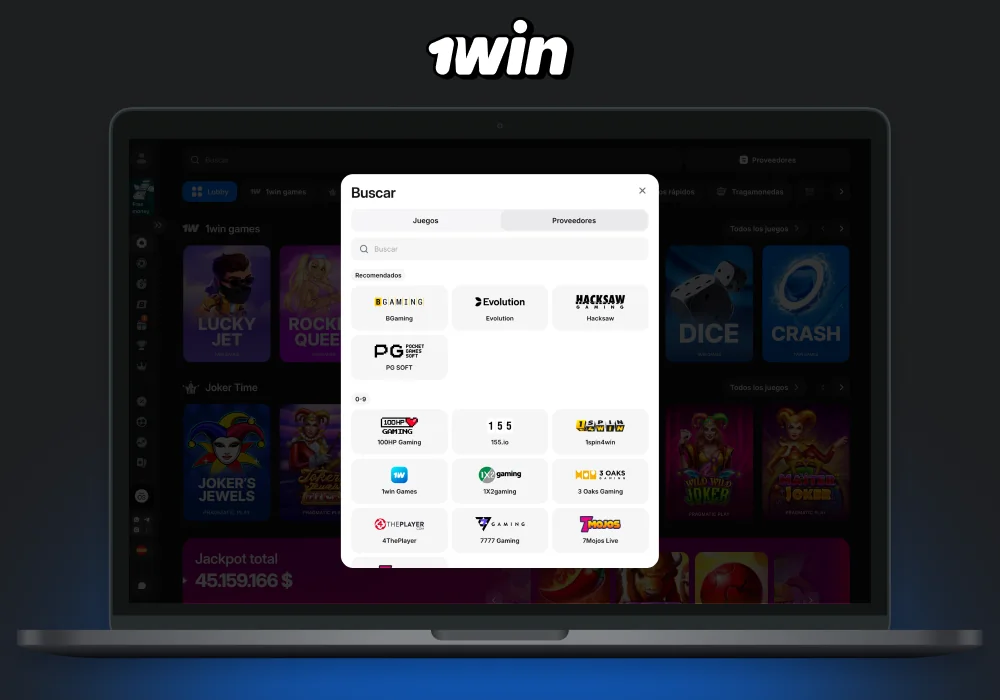 1win Argentina Casino cuenta con juegos de más de 150 proveedores, lo que garantiza la variedad y la calidad del contenido de juego en la plataforma