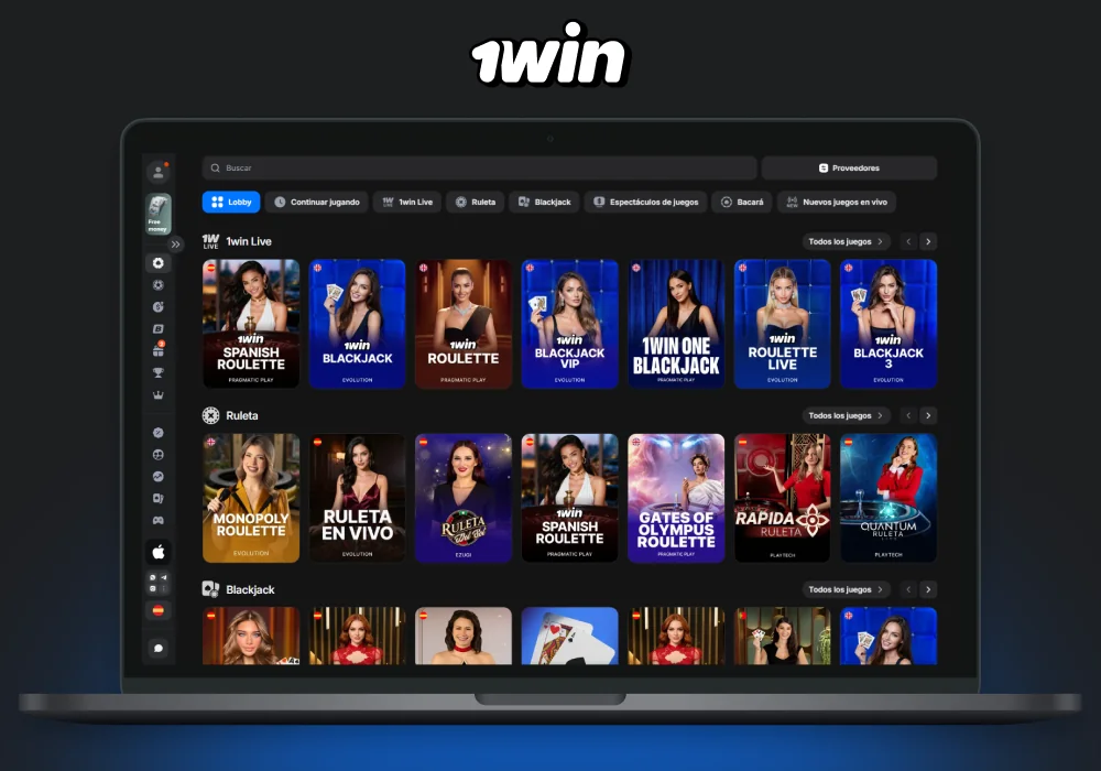 La sección de juegos en vivo de 1win Argentina ofrece más de 500 transmisiones diferentes, incluidos juegos de casino populares en varios idiomas, así como competencias que combinan elementos de programas de televisión con presentadores en vivo y apuestas con dinero real para satisfacer los intereses de los jugadores