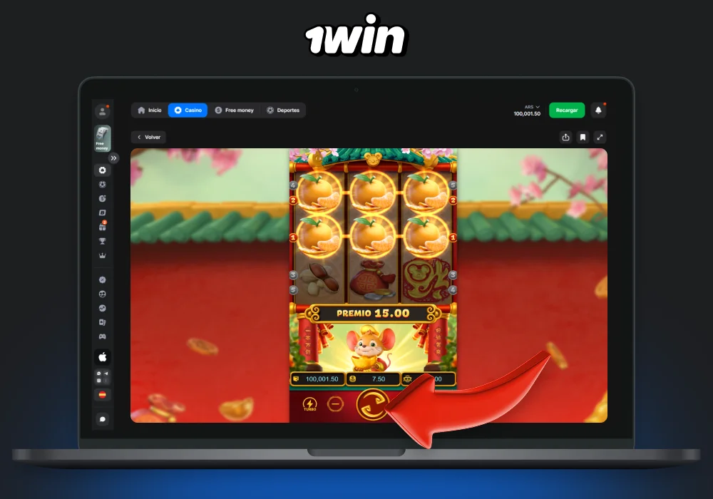 Para comenzar a jugar 1win Fortune Mouse con dinero real, los jugadores argentinos deben seguir unos sencillos pasos