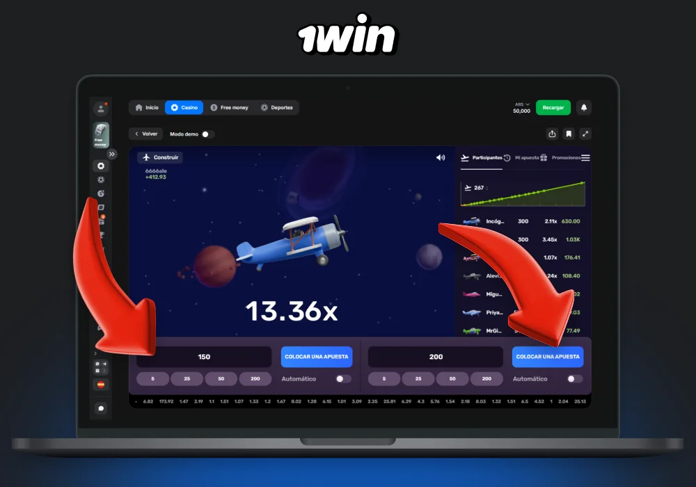Para jugar con éxito el juego 1win Aviatrix, los jugadores argentinos deben ajustar sus apuestas, observar cómo aumenta el multiplicador a medida que el avión vuela y cronometrar su retiro antes de que el avión despegue