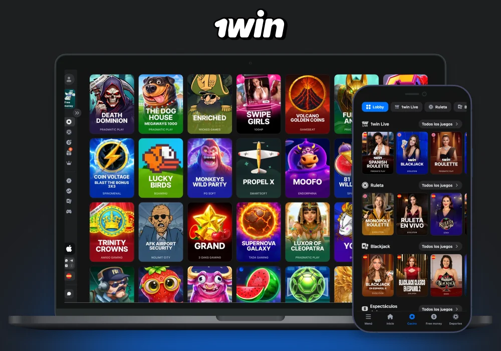 1win Casino Argentina ofrece más de 12.000 juegos en su sitio web y aplicación móvil, asociándose con más de 100 proveedores de juegos de azar globales y actualizando constantemente su gama con nuevos juegos