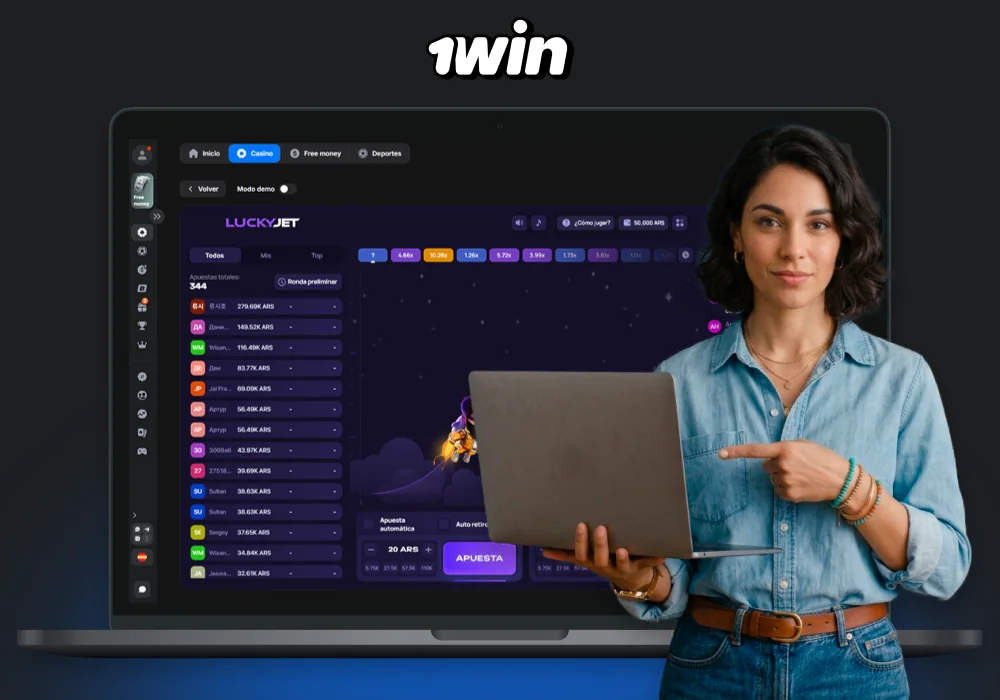 Reglas claras, jugabilidad sencilla y mecánicas de crash se combinan con éxito en el juego Lucky Jet, popular entre los argentinos, en el sitio web 1win